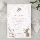 Search for rabbit baby shower invitations Storybook