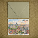 Search for watercolour painting postcards Architecture