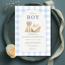 Search for plaid baby boy shower invitations For her