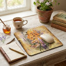 Search for cute bee mousepads Honeycomb