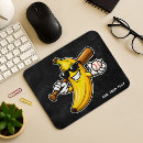 Recherche de banane drôle tapis souris Mignon