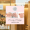Search for nail salon window decals Your logo here template