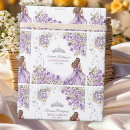 Recherche de papillon lavande papier cadeau Floral