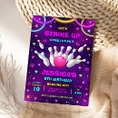 Search for cosmic bowling invitations Glow in the dark