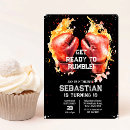 Search for boxing birthday invitations Boy