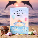 Search for twins birthday cards Balloon