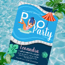 Search for pool bridal shower invitations Destination