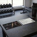 Search for strength business cards Gym