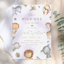 Recherche de faune invitations Safari