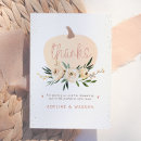 Recherche de blanche vœux cartes Baby shower citrouille