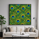 Search for peacock posters Pattern