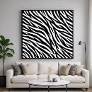 Search for black and white abstract art posters Stripes