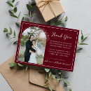 Search for burgundy thank you cards Minimalist