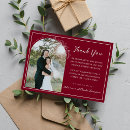 Search for burgundy thank you cards Minimalist