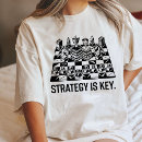 Recherche de stratégie tshirts Joueur d'échecs