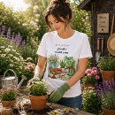 Search for gardening womens tshirts Plant lady