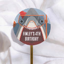 Search for shark party stickers Blue