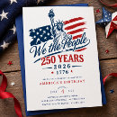 Search for people invitations 250 years
