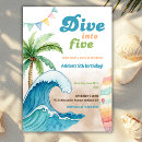 Search for surf board birthday invitations Summer