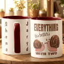 Recherche de dessin original tasses Pour eux