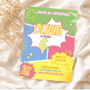 Search for girl superhero invitations Modern