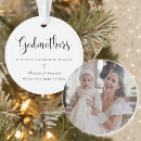 Search for godmother ornaments Godparents