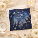 Search for blue trees square invitations Forest