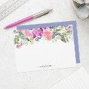 Search for watercolor note cards Chic