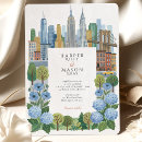 Search for nyc skyline wedding invitations New york city