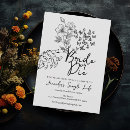 Search for gothic bachelorette party invitations Floral