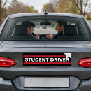 Search for instructor bumper stickers Student driver