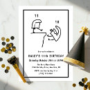 Recherche de 11 ans invitations Moderne