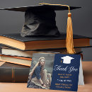 Search for blue graduation thank you cards Modern