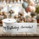 Search for happy birthday ribbon Elegant