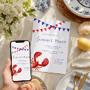Search for red lobster invitations Coastal
