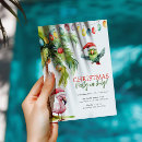 Search for palm tree christmas invitations Beach christmas party