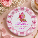 Recherche de papillons assiettes Fête d'anniversaire de fille