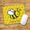 Search for flying bee mousepads Honeybee