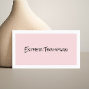 Search for pale business cards Minimalist