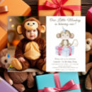 Search for monkey invitations Wild one