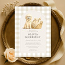 Recherche de partie de chiot invitations Pour elle