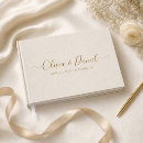 Search for linen guest books Gold