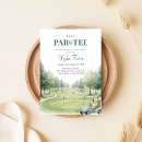 Search for golf par tee invitations Preppy