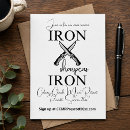 Recherche de fer invitations Noir et blanc