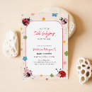 Search for insect baby shower invitations Floral