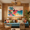 Search for colourful bird canvas prints Bird of paradise