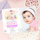 Recherche de renard anniversaire invitations Girl