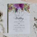 Search for amethyst wedding invitations Purple
