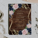 Recherche de assez floral invitations Rustique