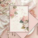 Search for peach and cream invitations Elegant